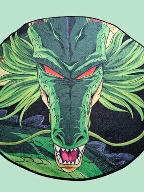 Dragon Ball Z Shenron Round Circle Fleece Blanket Throw 60" Hot Topic Just Funky